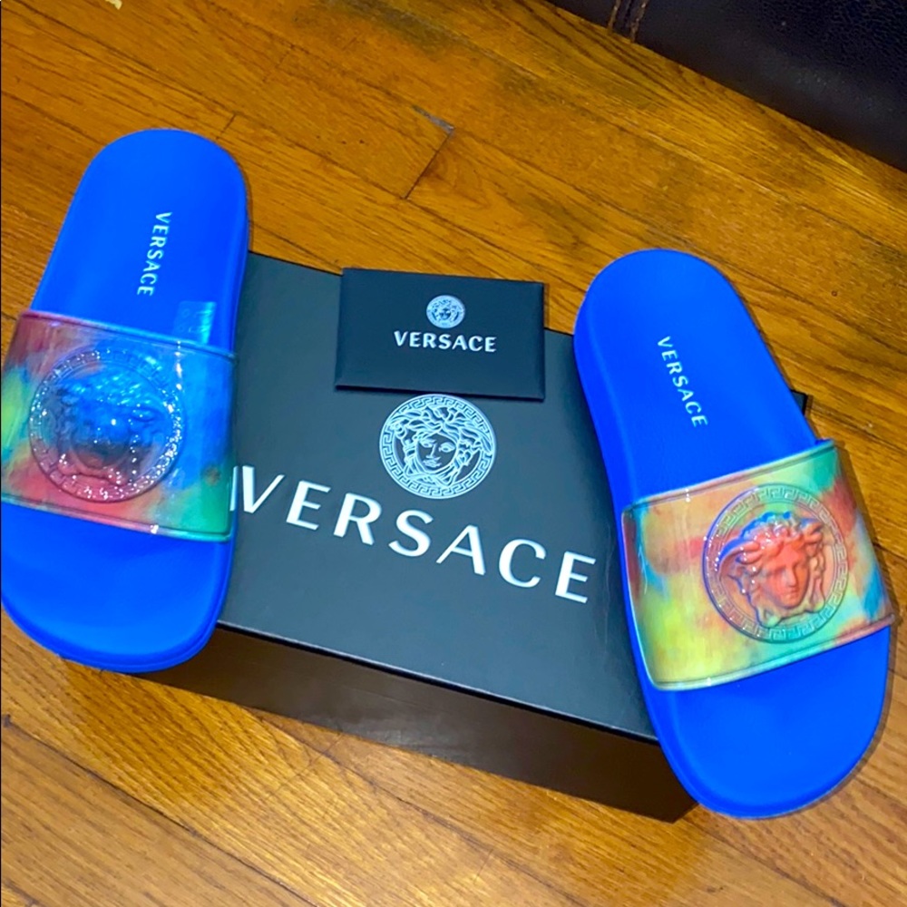NEW! Versace girls slides